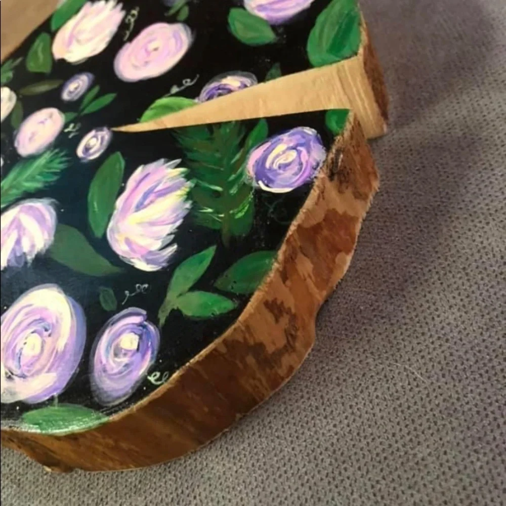 Art log decorative Lilly pad